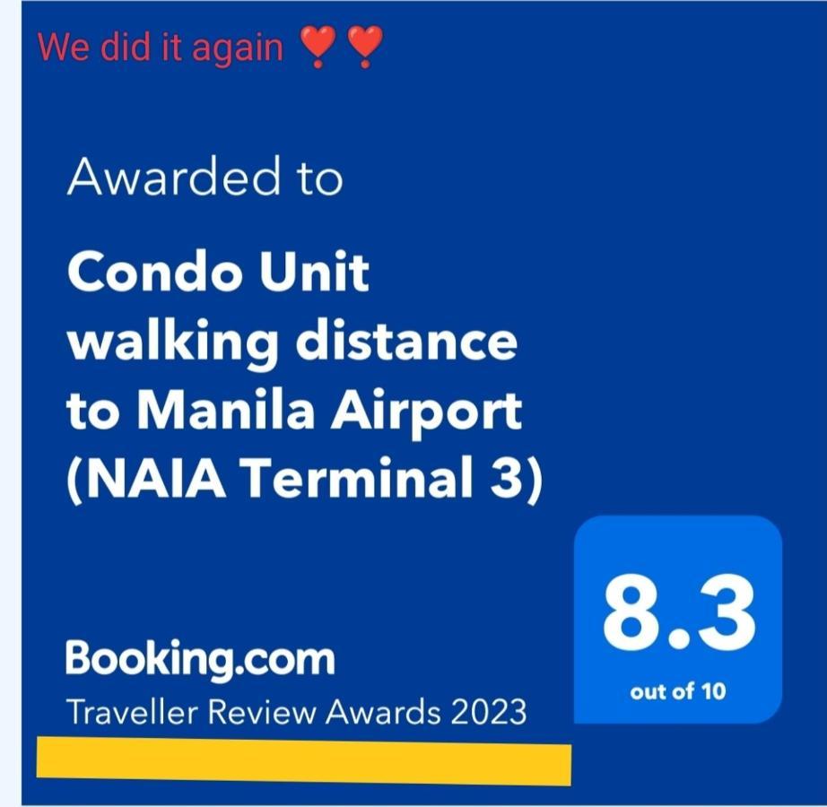 Condo Unit Walking Distance To Manila Airport Bagian luar foto